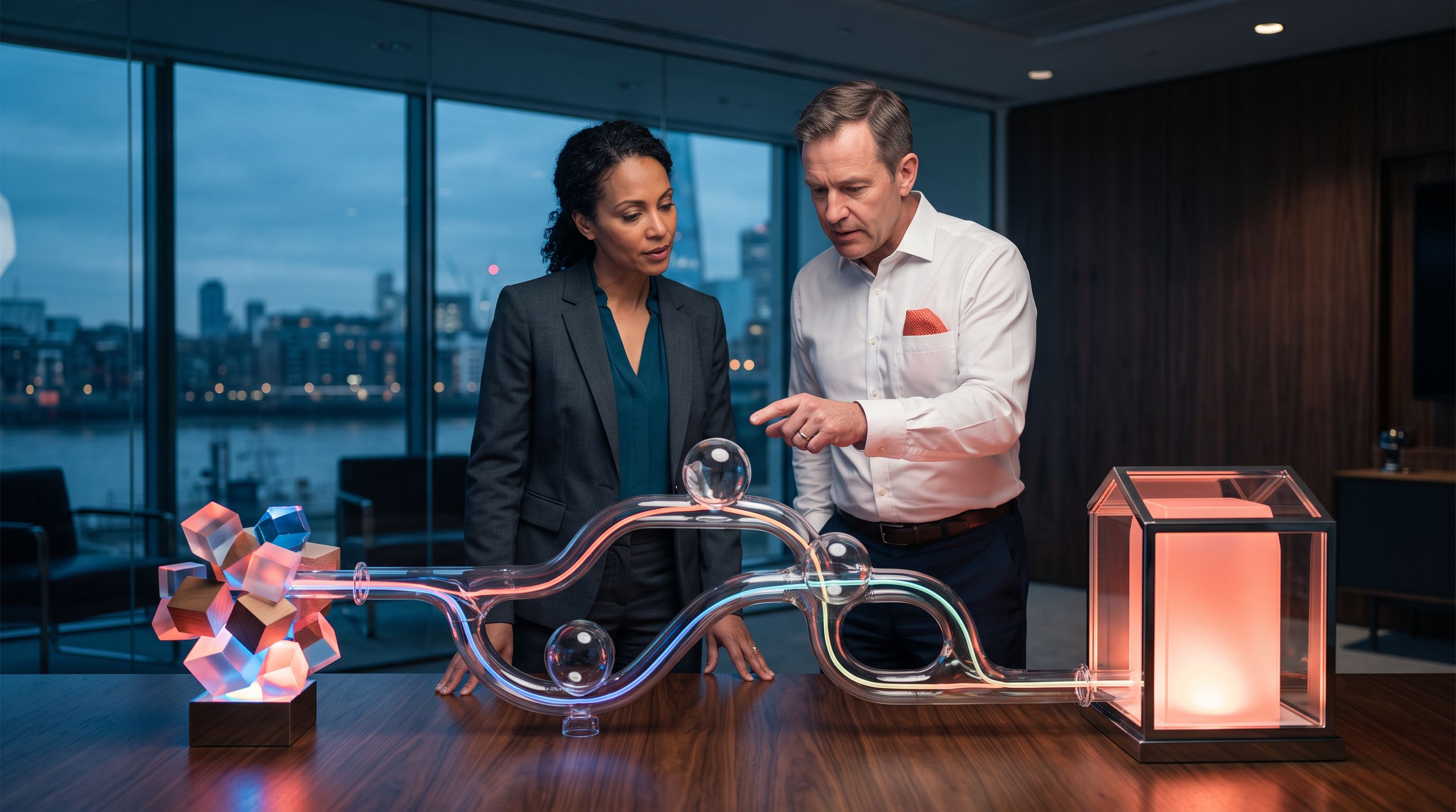 Flux transparent reliant des signaux publicitaires à des opportunités commerciales et à la finance